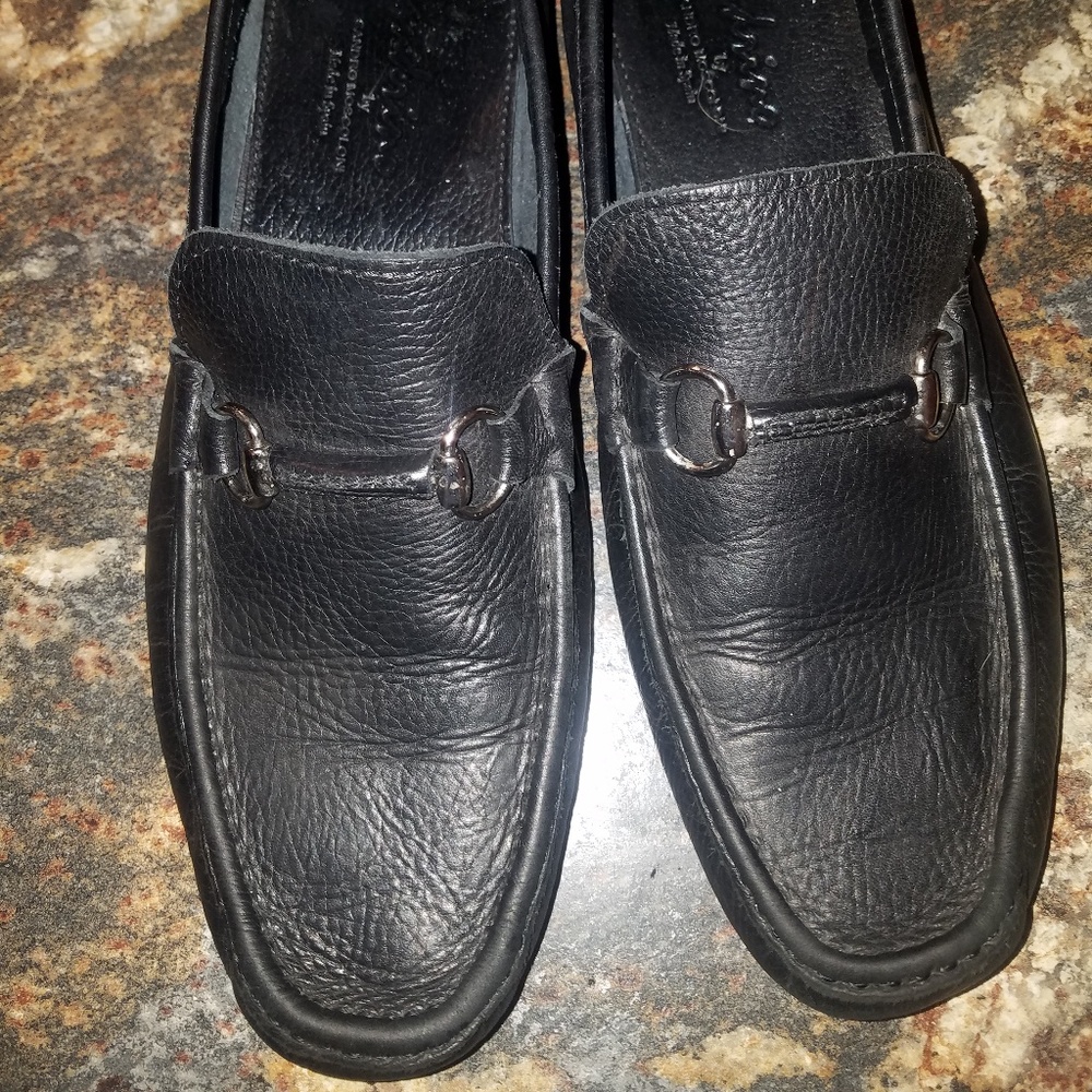 Sandrino Sorrento Leather Bit Loafer